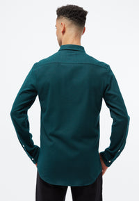 Givn Berlin GBKent Buttoned Shirt Dark Teal