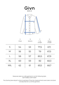 Givn Berlin GBKent Buttoned Shirt Dark Teal