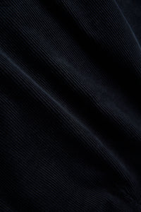Givn Berlin Kordhose GBKLAAS aus Bio-Baumwolle mit weitem Bein Trousers Black (Cord)