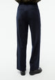 Givn Berlin Hose GBLIZ aus Wolle mit weitem Bein Trousers Midnight Blue