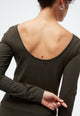 Givn Berlin GBMimi Longsleeve Dark Olive