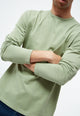 Givn Berlin Longsleeve GBPITTIE Heavyweight aus Bio-Baumwolle Longsleeve Absinthe Green