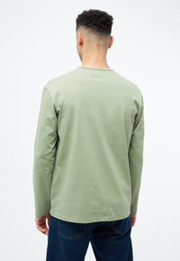 Givn Berlin Longsleeve GBPITTIE Heavyweight aus Bio-Baumwolle Longsleeve Absinthe Green