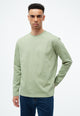 Givn Berlin Longsleeve GBPITTIE Heavyweight aus Bio-Baumwolle Longsleeve Absinthe Green