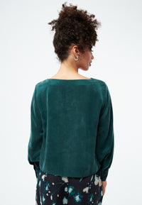 Givn Berlin GBShirin Blouse Dark Teal