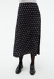 Givn Berlin Midi Rock GBVANA aus LENZING™ ECOVERO™ Skirt Black / White (Polkadots)
