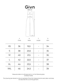 Givn Berlin Heavyweight Jumpsuit GBIVETTE aus Bio-Baumwoll Jersey Jumpsuit Basalt