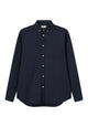 Givn Berlin Hemd BENNET aus aus Bio-Baumwolle Buttoned Shirt Midnight Blue