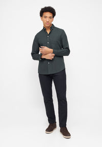 Givn Berlin Hemd BENNET aus aus Bio-Baumwolle Buttoned Shirt Pine green