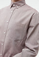 Givn Berlin Hemd GBBENNET aus Bio-Baumwolle mit Brusttasche Buttoned Shirt Burgundy (Melange)
