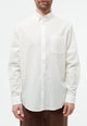 Givn Berlin Hemd GBBENNET aus Bio-Baumwolle mit Brusttasche Buttoned Shirt White (Structure)