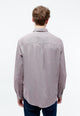 Givn Berlin Hemd GBFRANCIS aus Bio-Baumwolle im oversized Fit Buttoned Shirt Burgundy (Melange)