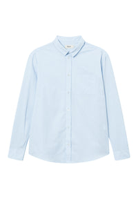 Givn Berlin Hemd GBFRANCIS aus Bio-Baumwolle mit klassichem Umlegekragen Buttoned Shirt Ice Blue (Melange)