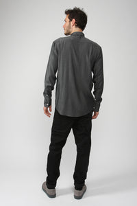 Givn Berlin Hemd KENT aus Baumwolle Buttoned Shirt Black