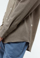 Givn Berlin Hemd MARLON aus Bio-Baumwolle Buttoned Shirt Camel