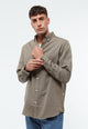 Givn Berlin Hemd MARLON aus Bio-Baumwolle Buttoned Shirt Camel