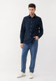 Givn Berlin Hemd OLIVER aus Bio-Baumwolle Buttoned Shirt Midnight Blue