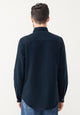 Givn Berlin Hemd OLIVER aus Bio-Baumwolle Buttoned Shirt Midnight Blue