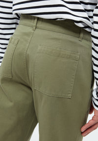 Givn Berlin Hose GBANTON aus Bio-Baumwolle Trousers Faded Olive