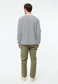 Givn Berlin Hose GBANTON aus Bio-Baumwolle Trousers Faded Olive