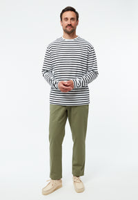Givn Berlin Hose GBANTON aus Bio-Baumwolle Trousers Faded Olive