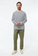 Givn Berlin Hose GBANTON aus Bio-Baumwolle Trousers Faded Olive