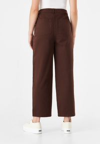 Givn Berlin Hose GBAURELIA aus Bio-Baumwolle Trousers Sepia Brown
