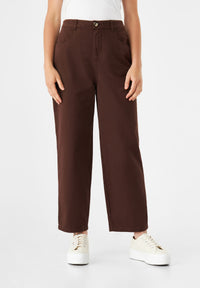 Givn Berlin Hose GBAURELIA aus Bio-Baumwolle Trousers Sepia Brown