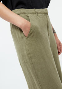 Givn Berlin Hose GBBEATRICE aus Leinen Trousers Faded Olive (Linen)