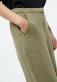 Givn Berlin Hose GBBEATRICE aus Leinen Trousers Faded Olive (Linen)