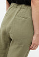Givn Berlin Hose GBBEATRICE aus Leinen Trousers Faded Olive (Linen)