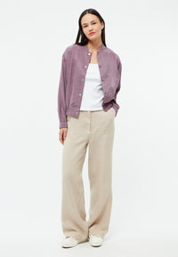 Givn Berlin Hose GBBEATRICE aus Leinen Trousers Oat Beige (Linen)