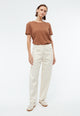 Givn Berlin Hose GBCORALIE aus Bio-Baumwolle Trousers Off White