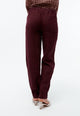 Givn Berlin Hose GBHELENA aus Bio-Baumwolle Trousers Burgundy (Linen)