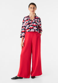 Givn Berlin Hose GBMARLEEN wide leg aus LENZING™ ECOVERO™ Trousers Strawberry
