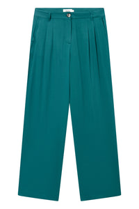 Givn Berlin Hose GBOLA aus LENZING™ ECOVERO™ mit Bundfalten Trousers Malachite Green