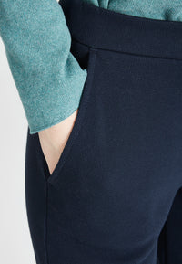 Givn Berlin Hose JASMIN aus Bio-Baumwolle Trousers Midnight Blue (Structure)