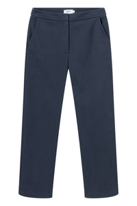 Givn Berlin Hose JASMIN aus Bio-Baumwolle Trousers Midnight Blue (Structure)