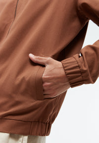 Givn Berlin Jacke GBCASPER aus fester Bio-Baumwolle Jacket Chestnut Brown