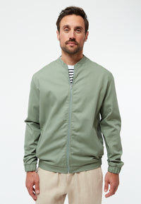 Givn Berlin Jacke GBCASPER aus fester Bio-Baumwolle Jacket Eucalyptus Green