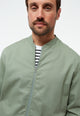 Givn Berlin Jacke GBCASPER aus fester Bio-Baumwolle Jacket Eucalyptus Green