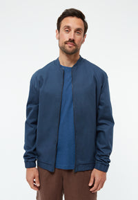 Givn Berlin Jacke GBCASPER aus fester Bio-Baumwolle Jacket Ocean Blue