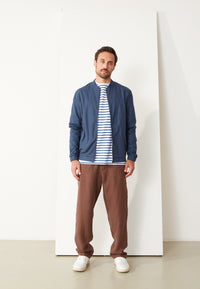 Givn Berlin Jacke GBCASPER aus fester Bio-Baumwolle Jacket Ocean Blue