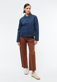Givn Berlin Jacke GBEMANA aus Bio-Baumwolle Jacket Dark Blue