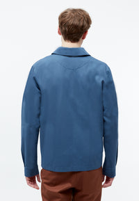 Givn Berlin Jacke GBNOAH aus Bio-Baumwolle Jacket Blue