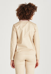 Givn Berlin Jacke TERESA aus Bio-Baumwolle Jacket Beige