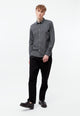 Givn Berlin Jeanshemd GBDEVIS aus Bio-Baumwolle Buttoned Shirt Washed Black (Denim)