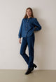 Givn Berlin Jeanshose GBCHARLOTTE regular aus Bio-Baumwolle Jeans Dark Blue