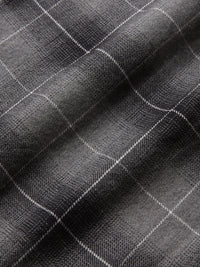 Givn Berlin Karierter Rock GBVIVI aus Bio-Baumwolle Skirt Dark Grey / White (Checked)