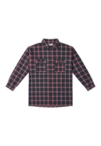 Givn Berlin Karo-Hemd EVA aus Bio-Baumwolle Blouse Blue / Red (Checks)